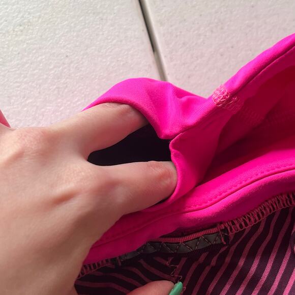 Lululemon Pink Patterned Mini Skort Size 2 - Picture 4 of 7